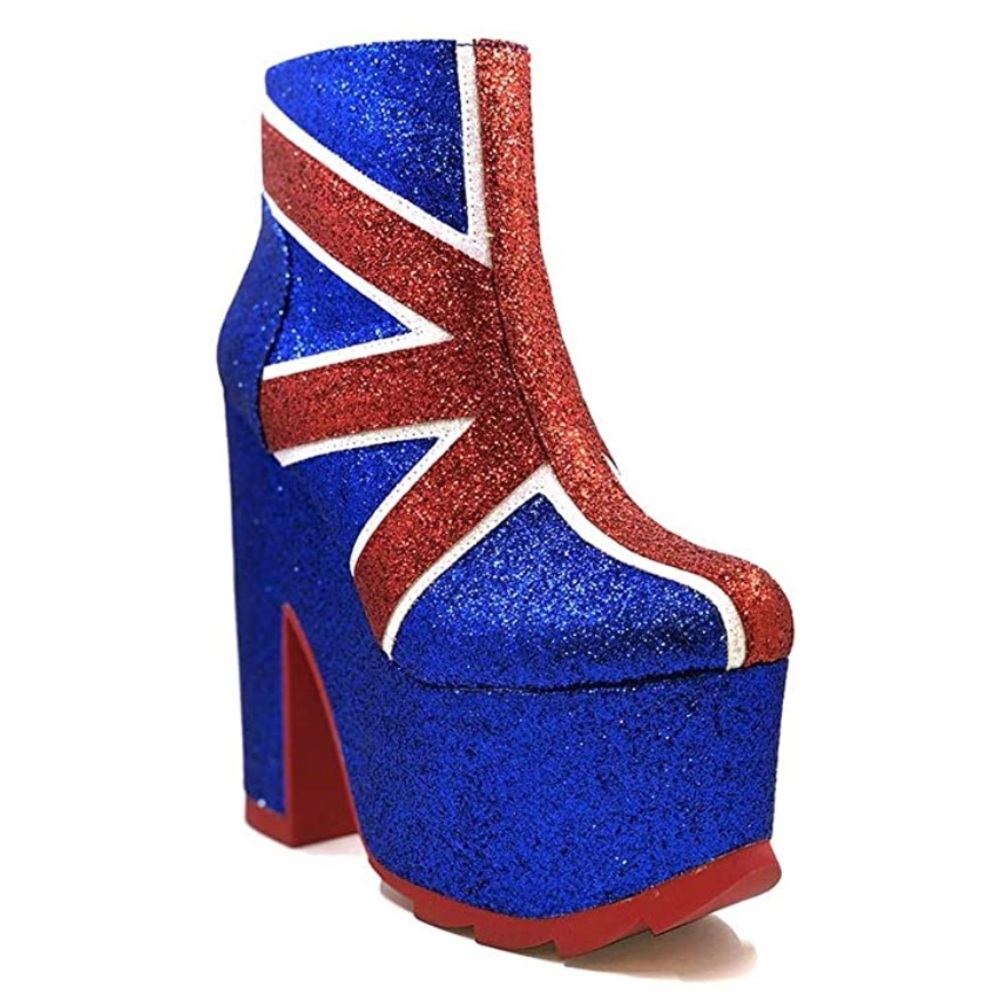 Y.R.U. Nightmare Union Jack,
💙 Size 10 ❤️